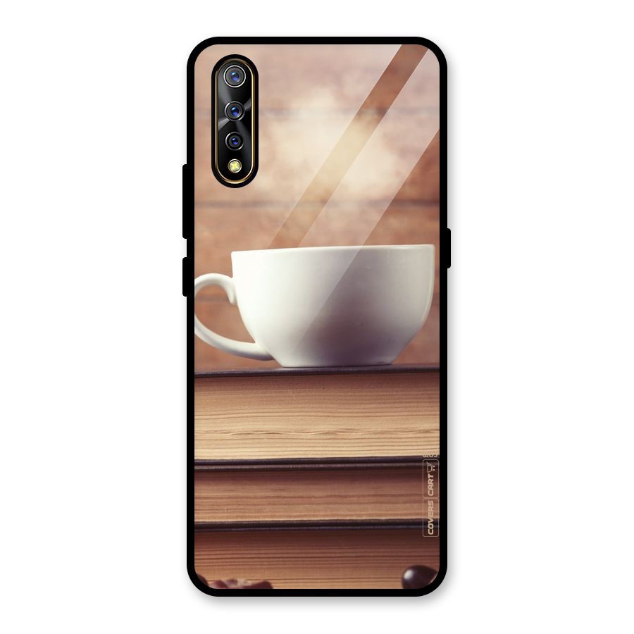 Coffee And Bookworm Glass Back Case for Vivo S1