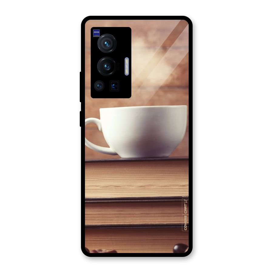 Coffee And Bookworm Glass Back Case for Vivo X70 Pro