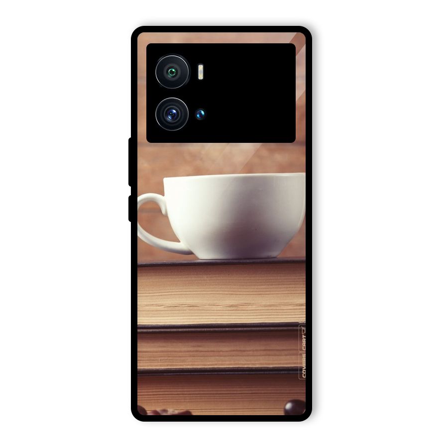 Coffee And Bookworm Glass Back Case for Vivo iQOO 9 Pro