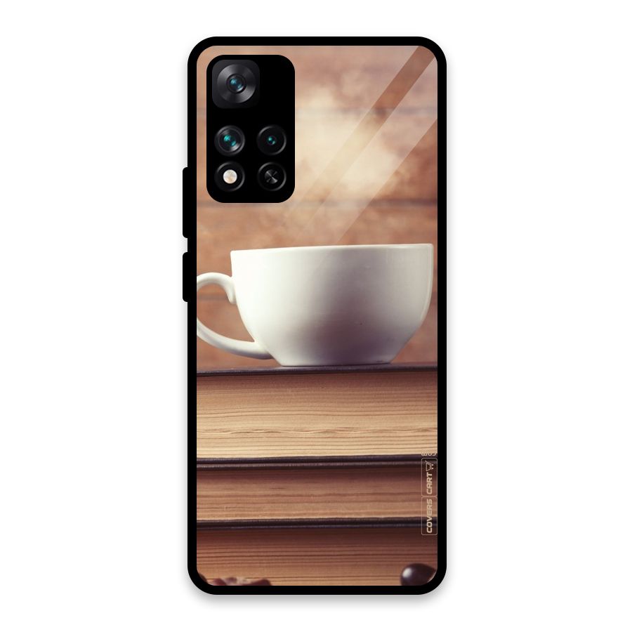 Coffee And Bookworm Glass Back Case for Xiaomi 11i 5G