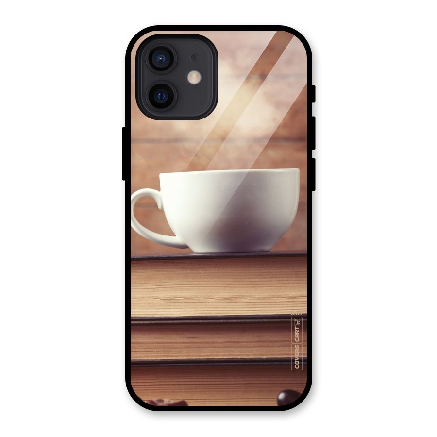 Coffee And Bookworm Glass Back Case for iPhone 12