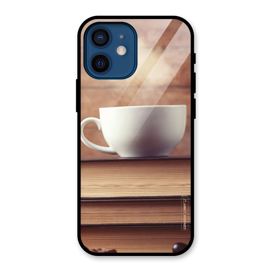 Coffee And Bookworm Glass Back Case for iPhone 12 Mini