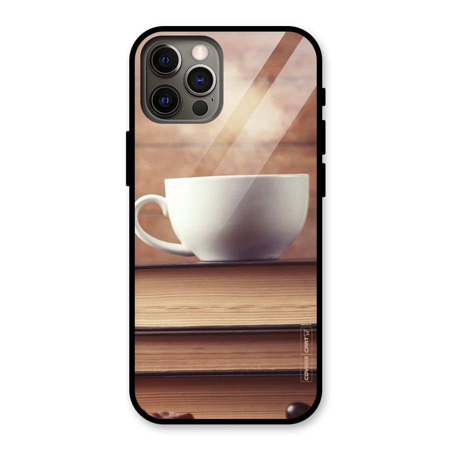 Coffee And Bookworm Glass Back Case for iPhone 12 Pro