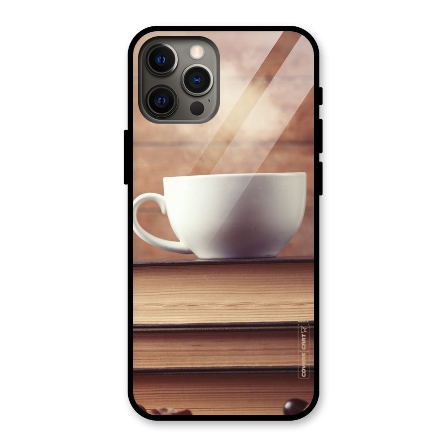 Coffee And Bookworm Glass Back Case for iPhone 12 Pro Max