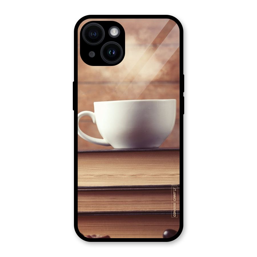 Coffee And Bookworm Glass Back Case for iPhone 14