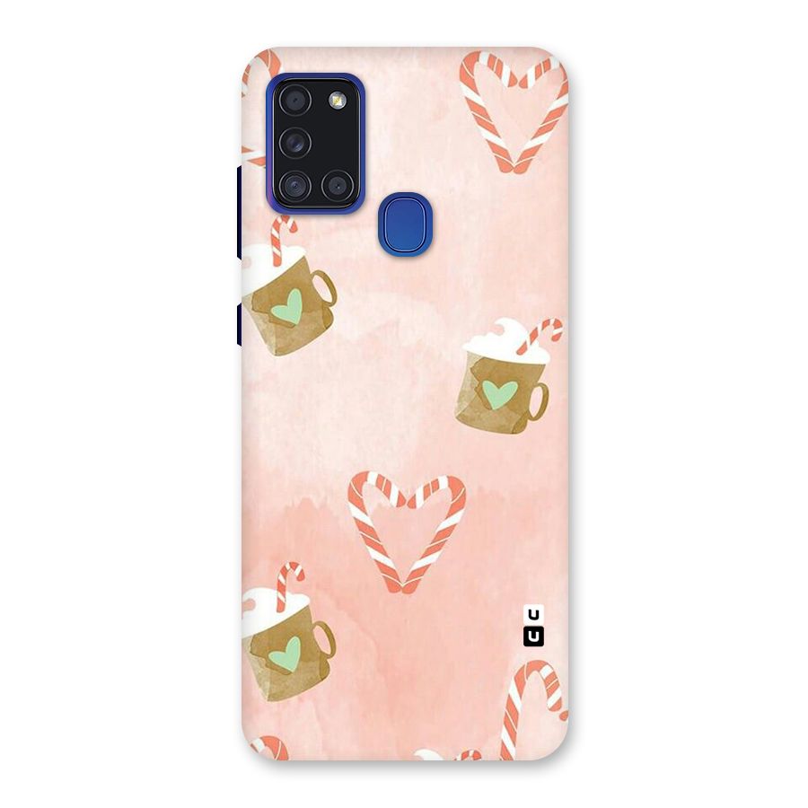 Coffee And Candies Back Case for Galaxy A21s