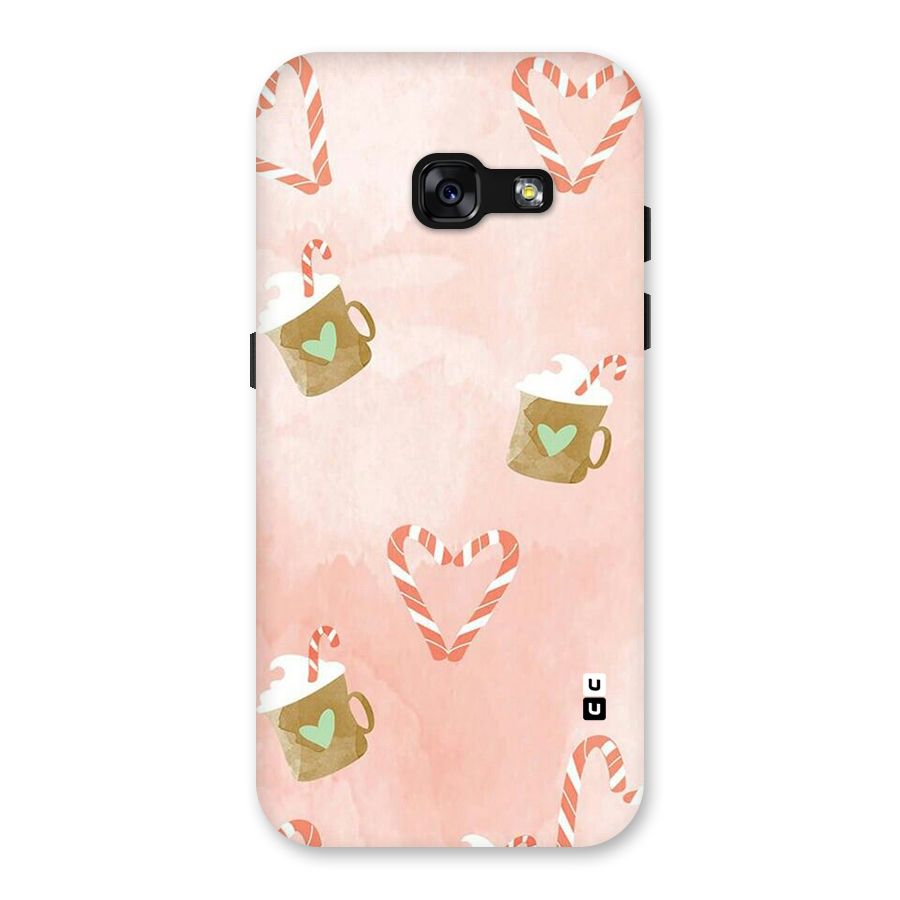 Coffee And Candies Back Case for Galaxy A3 (2017)