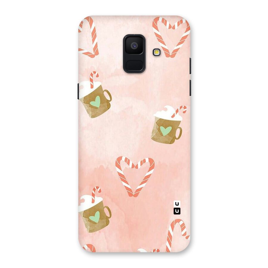 Coffee And Candies Back Case for Galaxy A6 (2018)