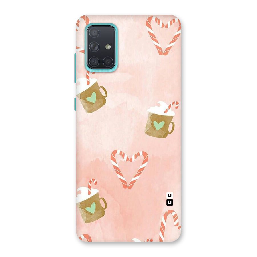 Coffee And Candies Back Case for Galaxy A71