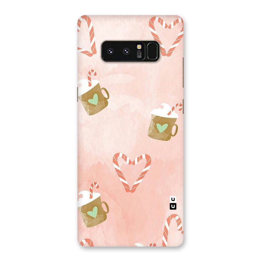 Coffee And Candies Back Case for Galaxy Note 8