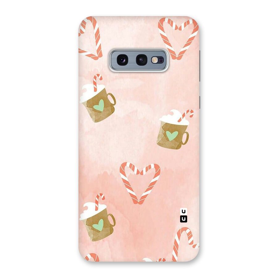 Coffee And Candies Back Case for Galaxy S10e