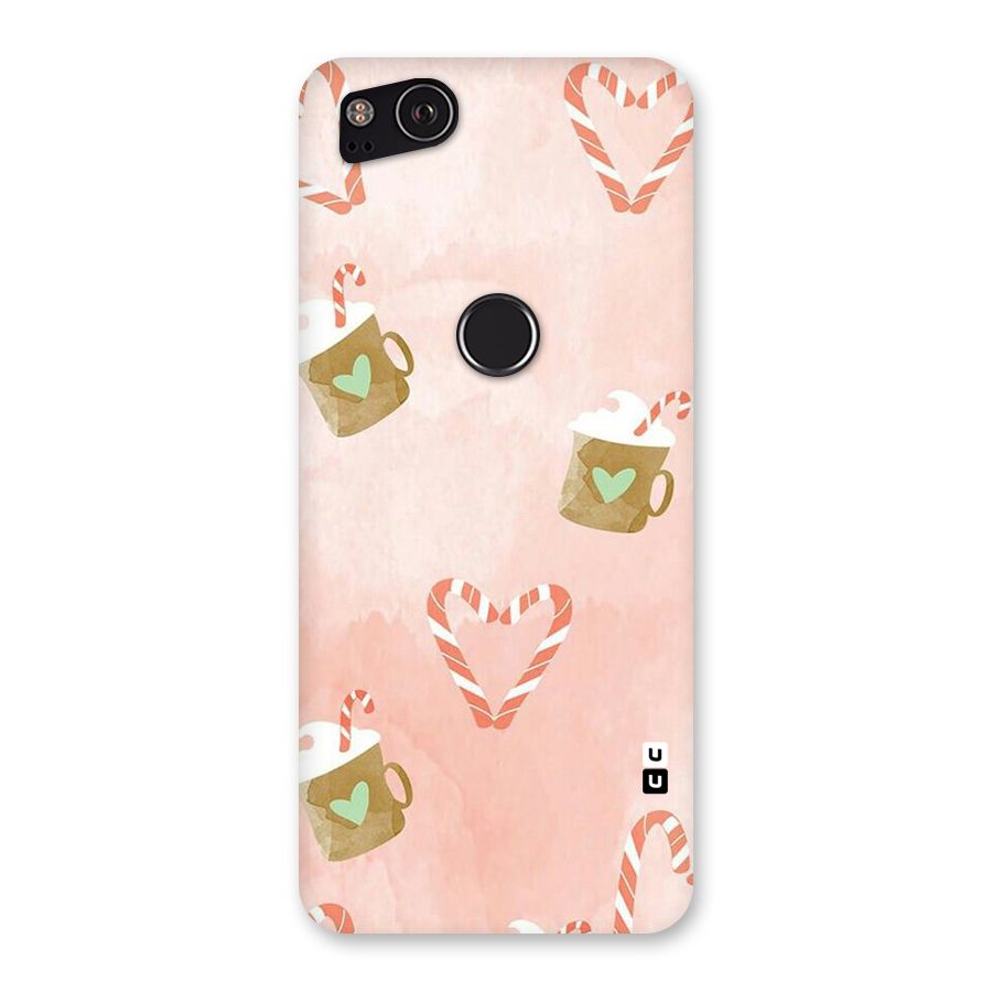 Coffee And Candies Back Case for Google Pixel 2