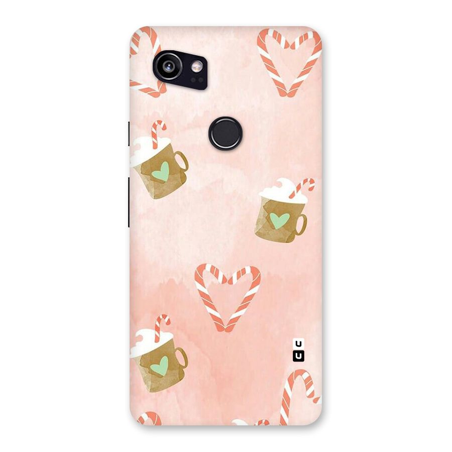 Coffee And Candies Back Case for Google Pixel 2 XL