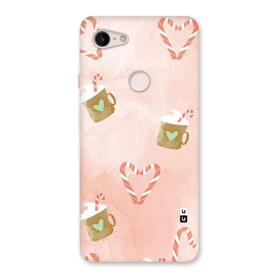 Coffee And Candies Back Case for Google Pixel 3 XL