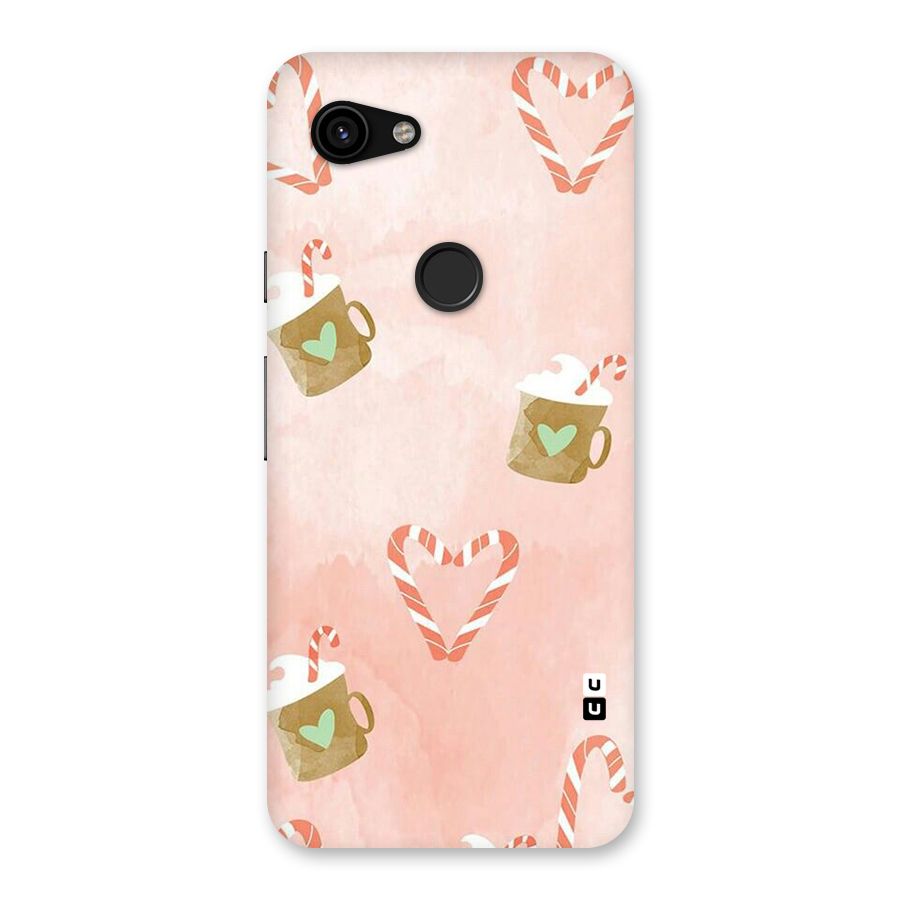 Coffee And Candies Back Case for Google Pixel 3a