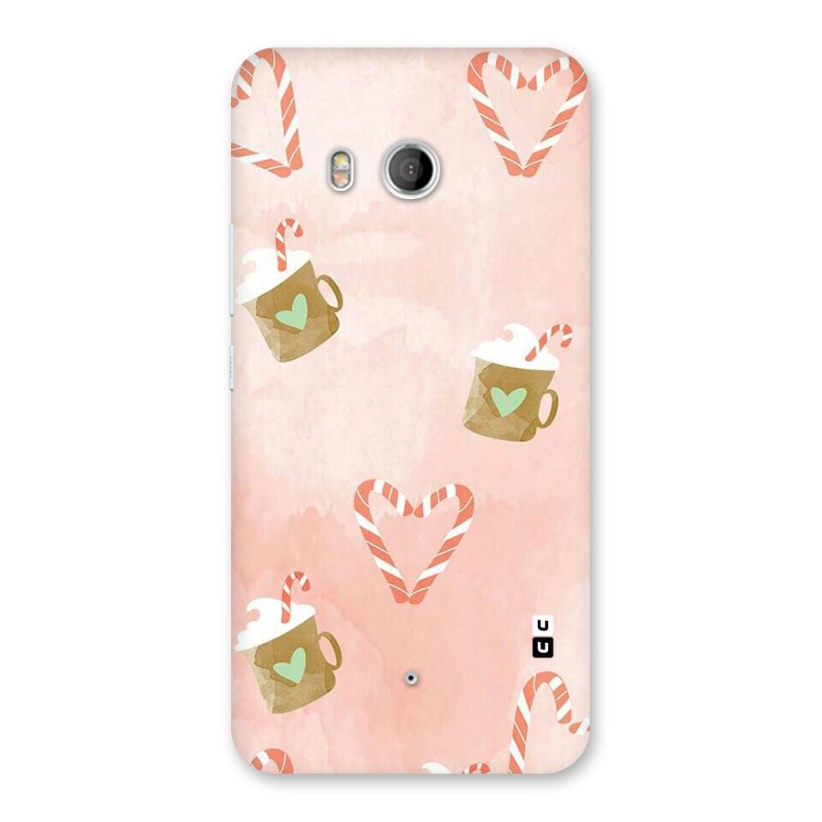 Coffee And Candies Back Case for HTC U11