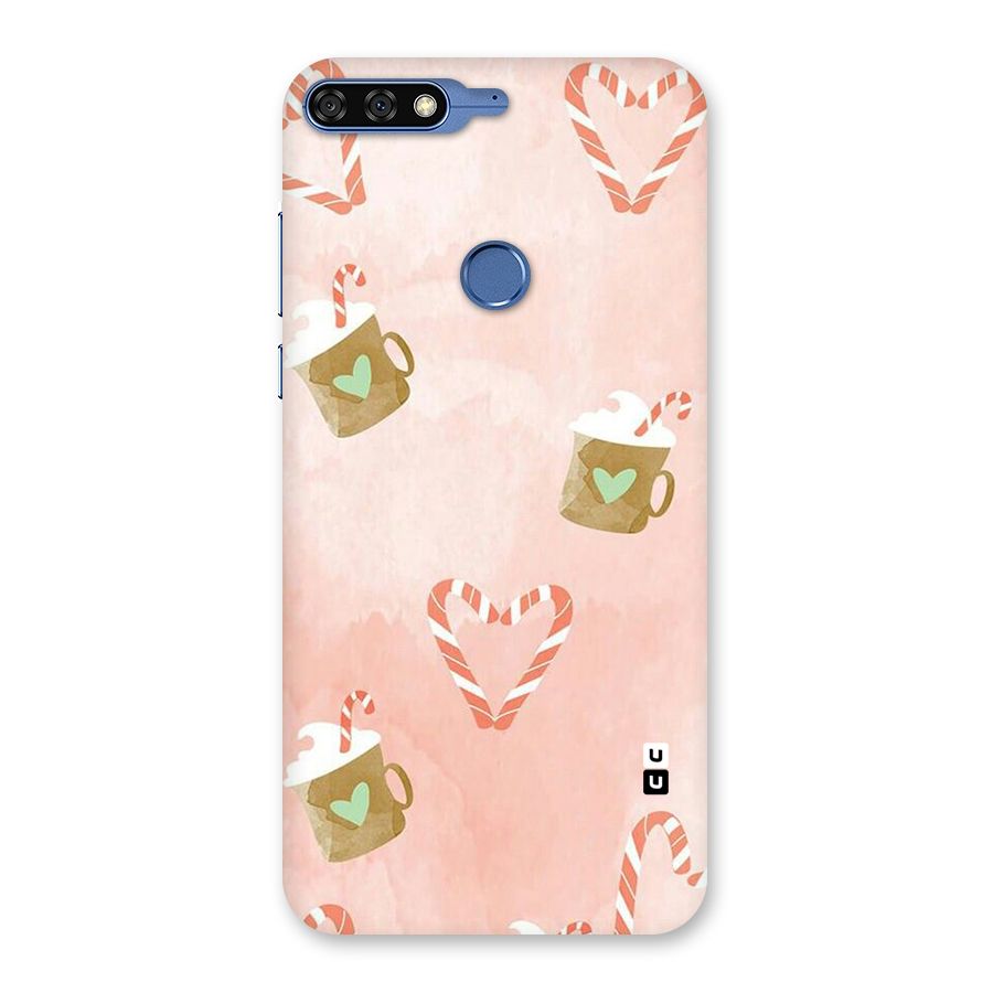 Coffee And Candies Back Case for Honor 7C