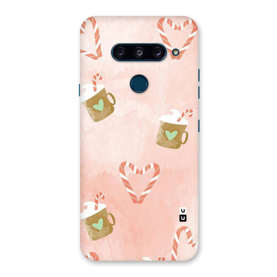 Coffee And Candies Back Case for LG  V40 ThinQ