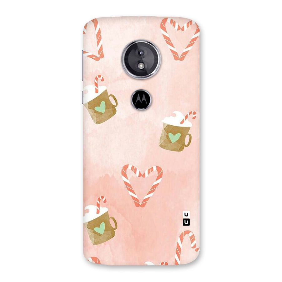 Coffee And Candies Back Case for Moto E5