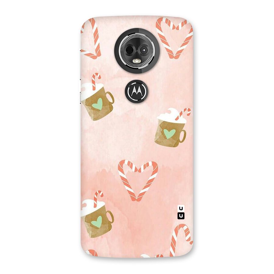 Coffee And Candies Back Case for Moto E5 Plus