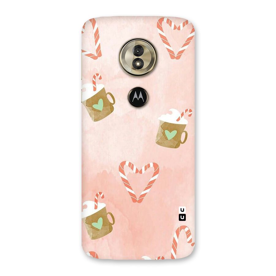 Coffee And Candies Back Case for Moto G6 Play