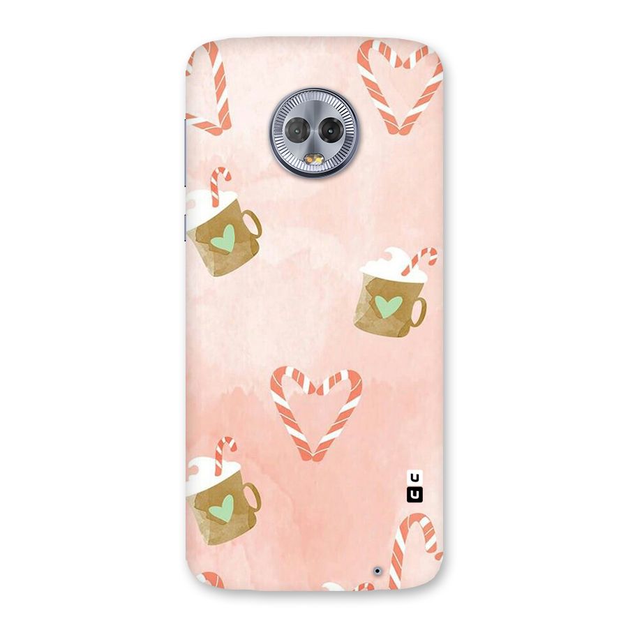 Coffee And Candies Back Case for Moto G6 Plus