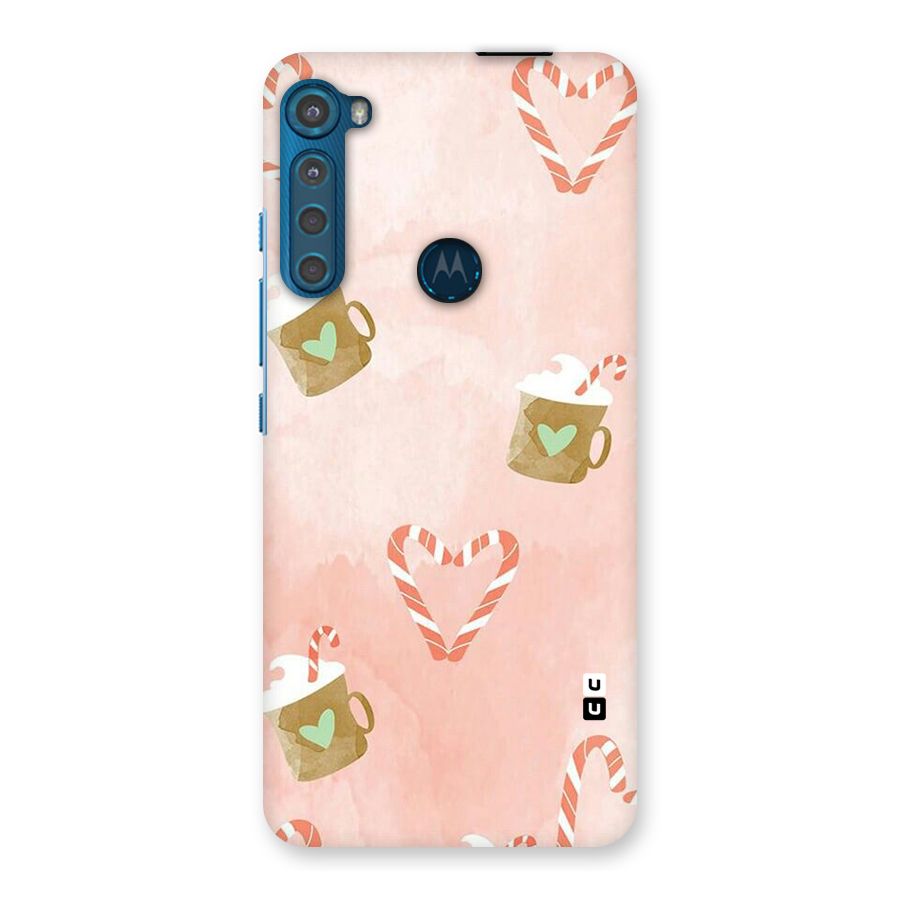 Coffee And Candies Back Case for Motorola One Fusion Plus