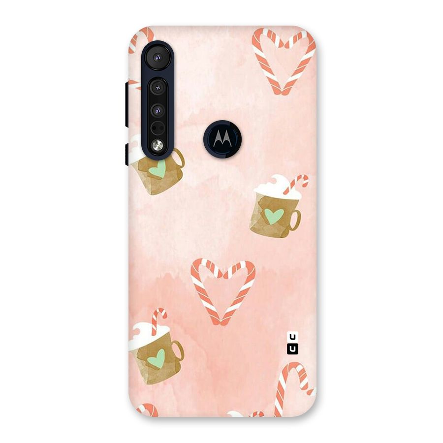 Coffee And Candies Back Case for Motorola One Macro