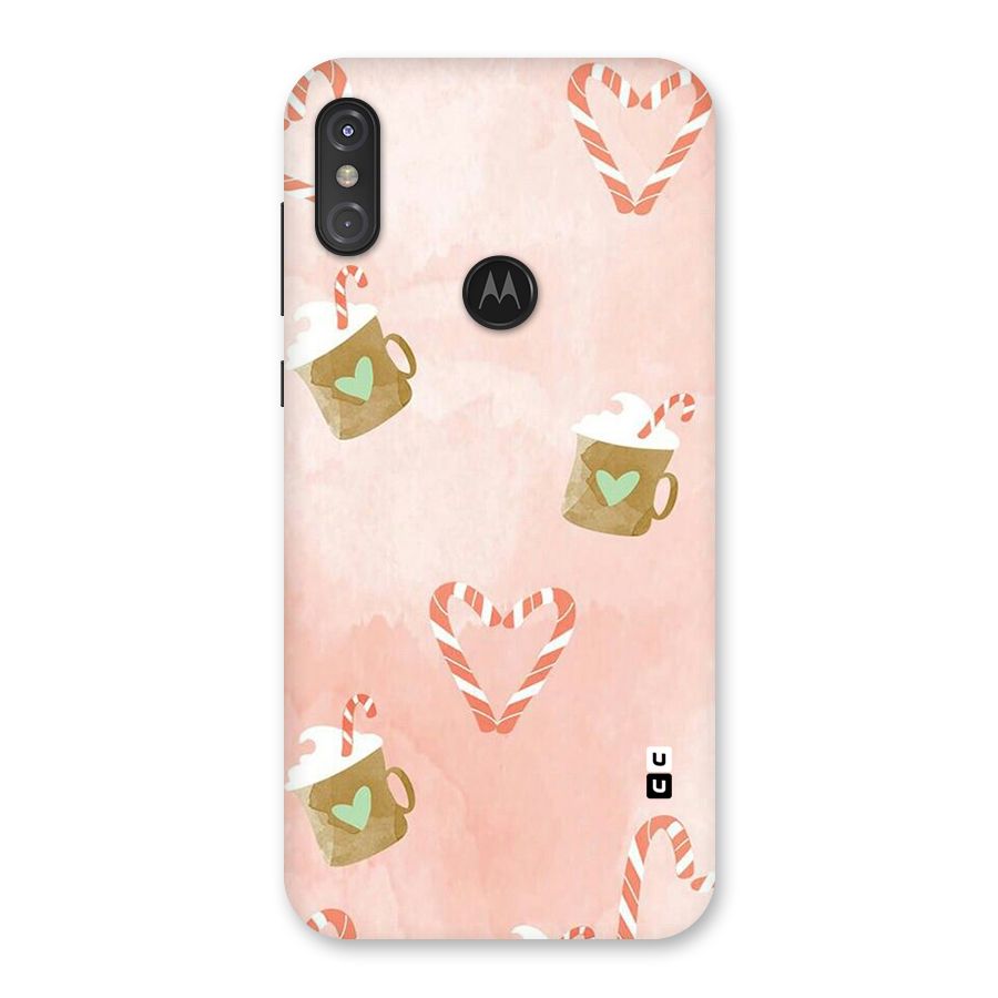 Coffee And Candies Back Case for Motorola One Power