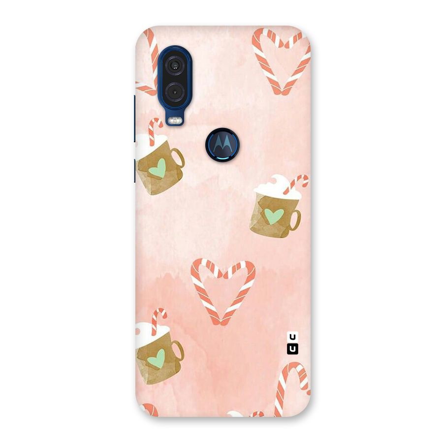 Coffee And Candies Back Case for Motorola One Vision