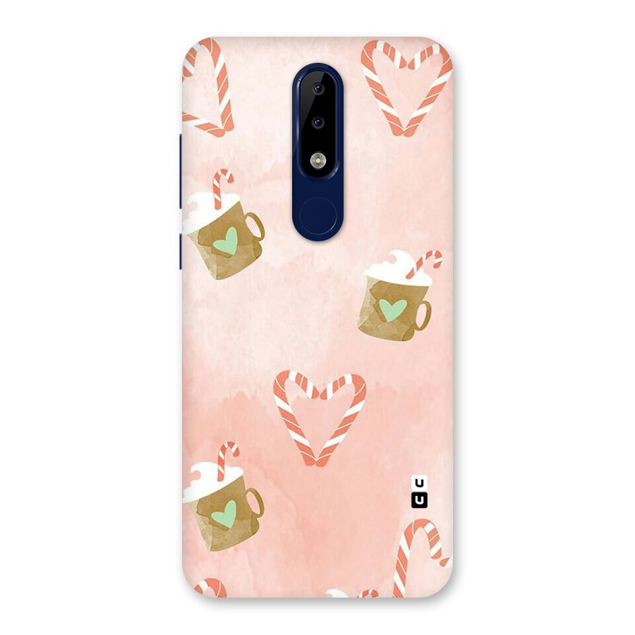 Coffee And Candies Back Case for Nokia 5.1 Plus