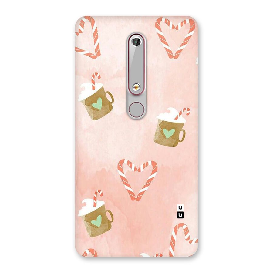 Coffee And Candies Back Case for Nokia 6.1
