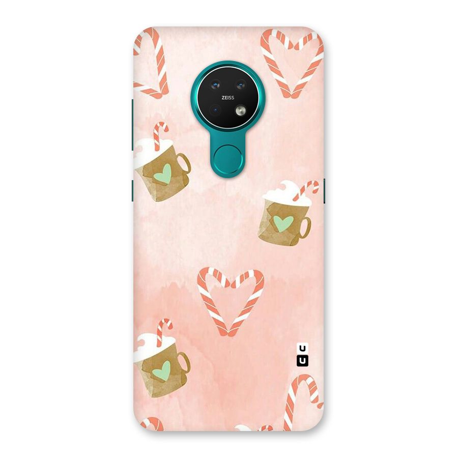 Coffee And Candies Back Case for Nokia 7.2