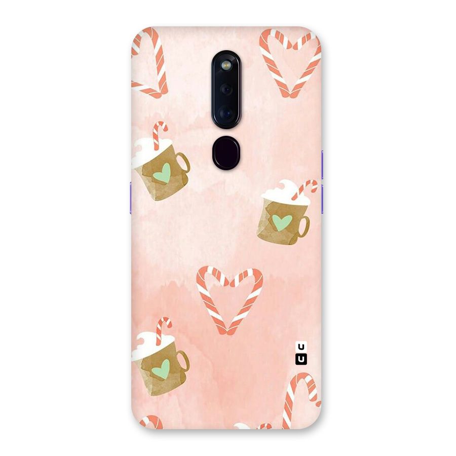 Coffee And Candies Back Case for Oppo F11 Pro