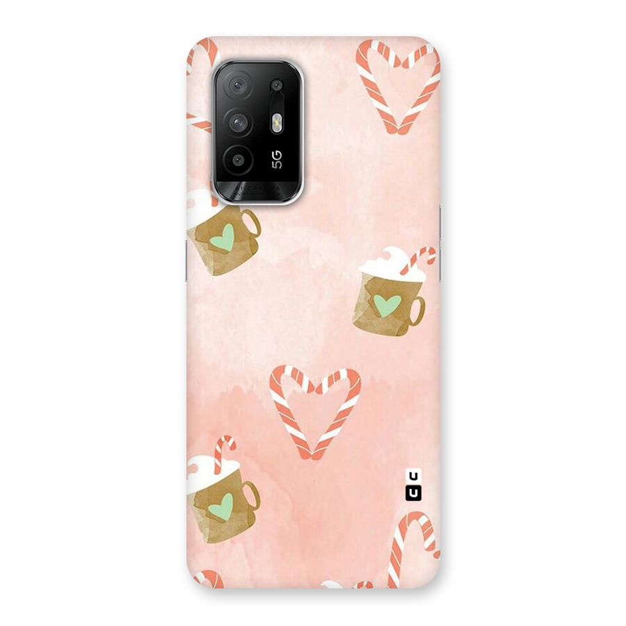 Coffee And Candies Back Case for Oppo F19 Pro Plus 5G