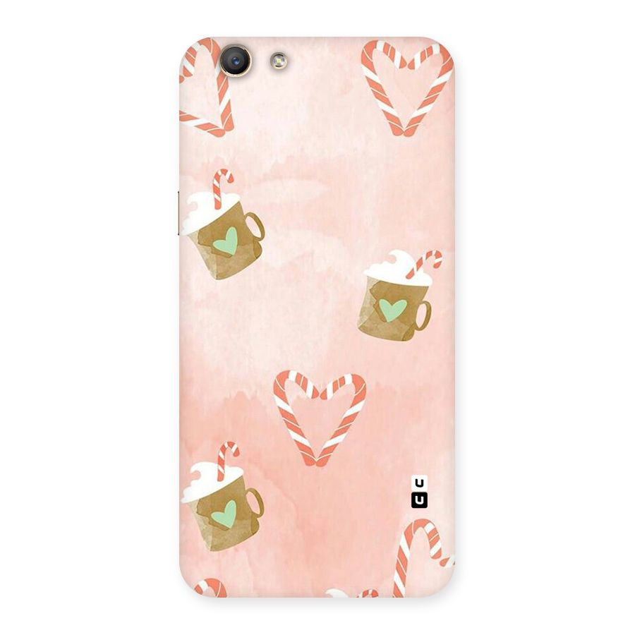Coffee And Candies Back Case for Oppo F1s