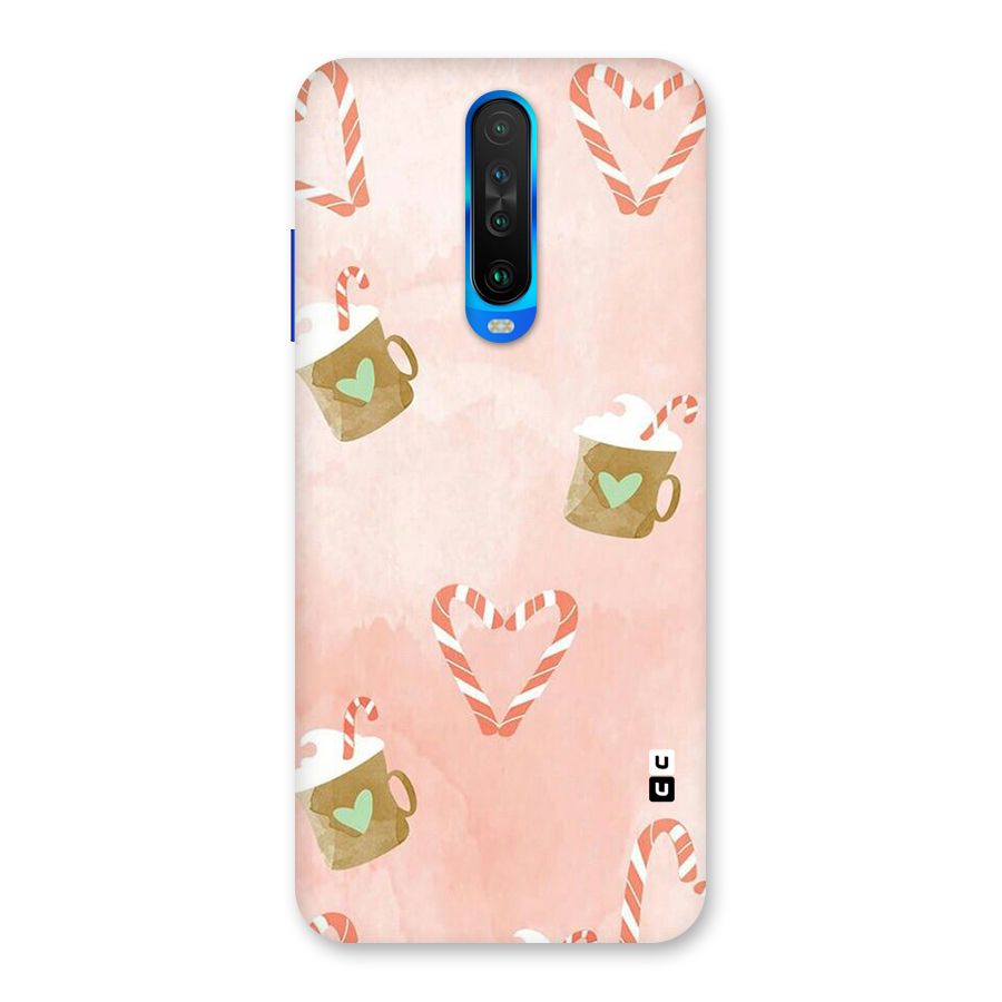 Coffee And Candies Back Case for Poco X2