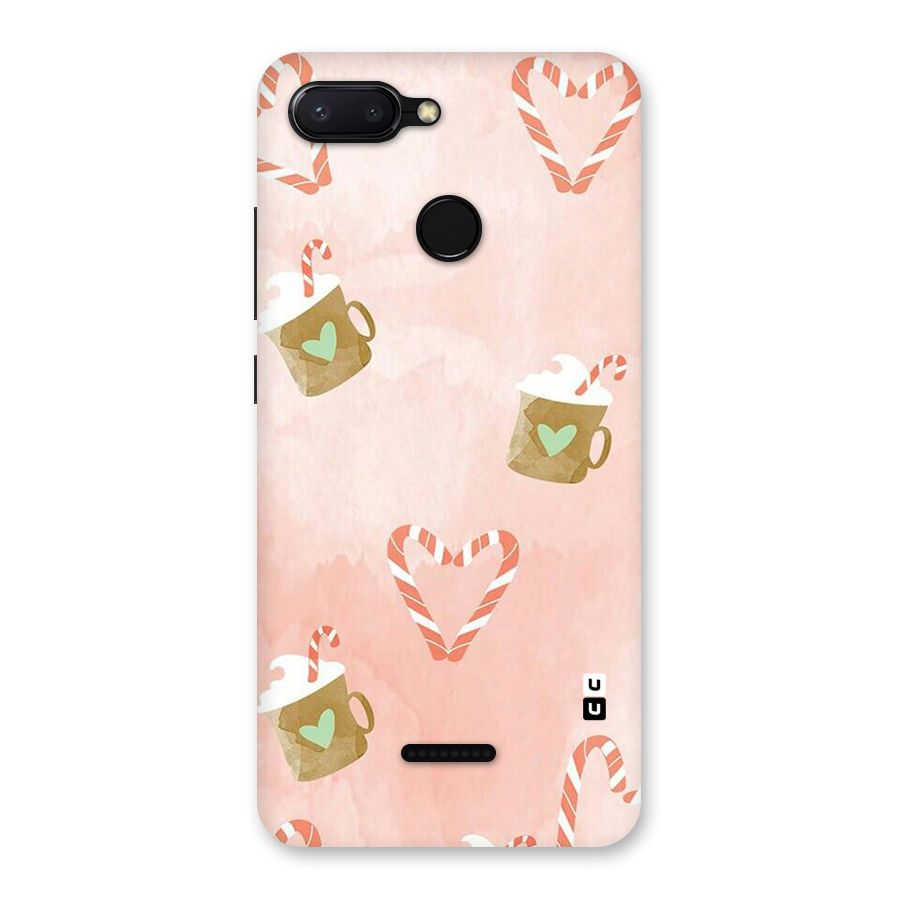 Coffee And Candies Back Case for Redmi 6