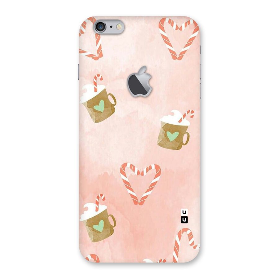 Coffee And Candies Back Case for iPhone 6 Plus 6S Plus Logo Cut