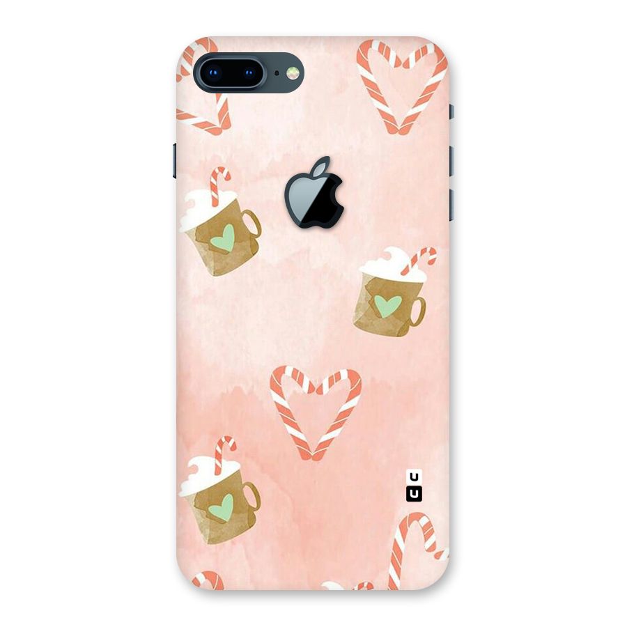 Coffee And Candies Back Case for iPhone 7 Plus Apple Cut