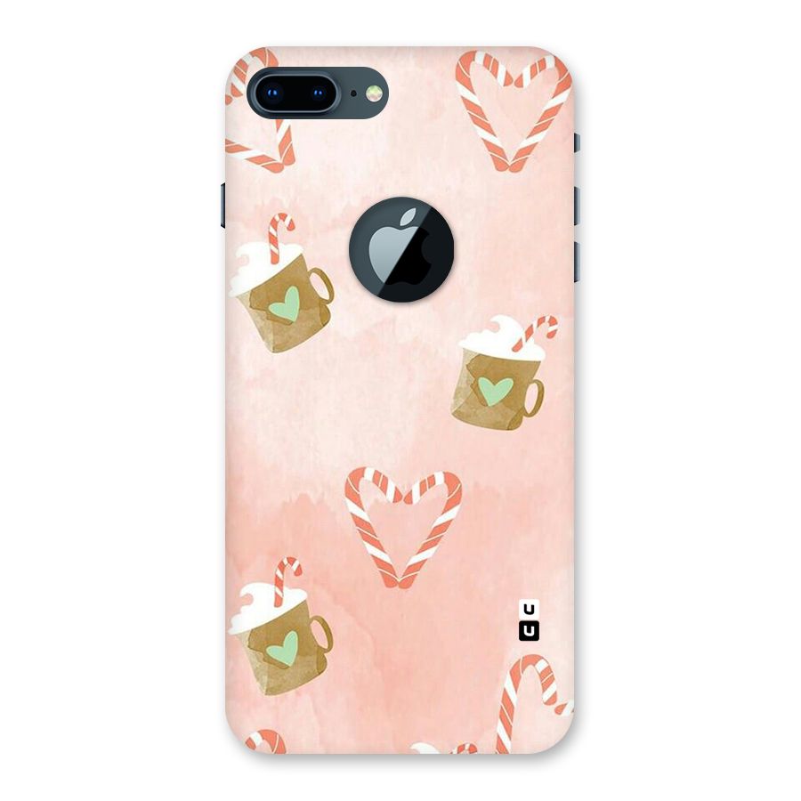 Coffee And Candies Back Case for iPhone 7 Plus Logo Cut