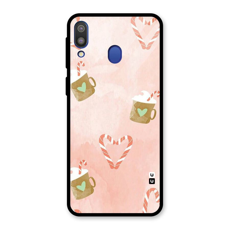 Coffee And Candies Glass Back Case for Galaxy M20