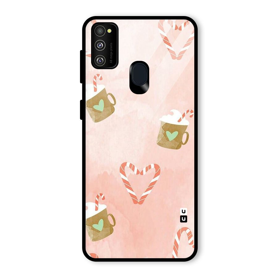 Coffee And Candies Glass Back Case for Galaxy M30s
