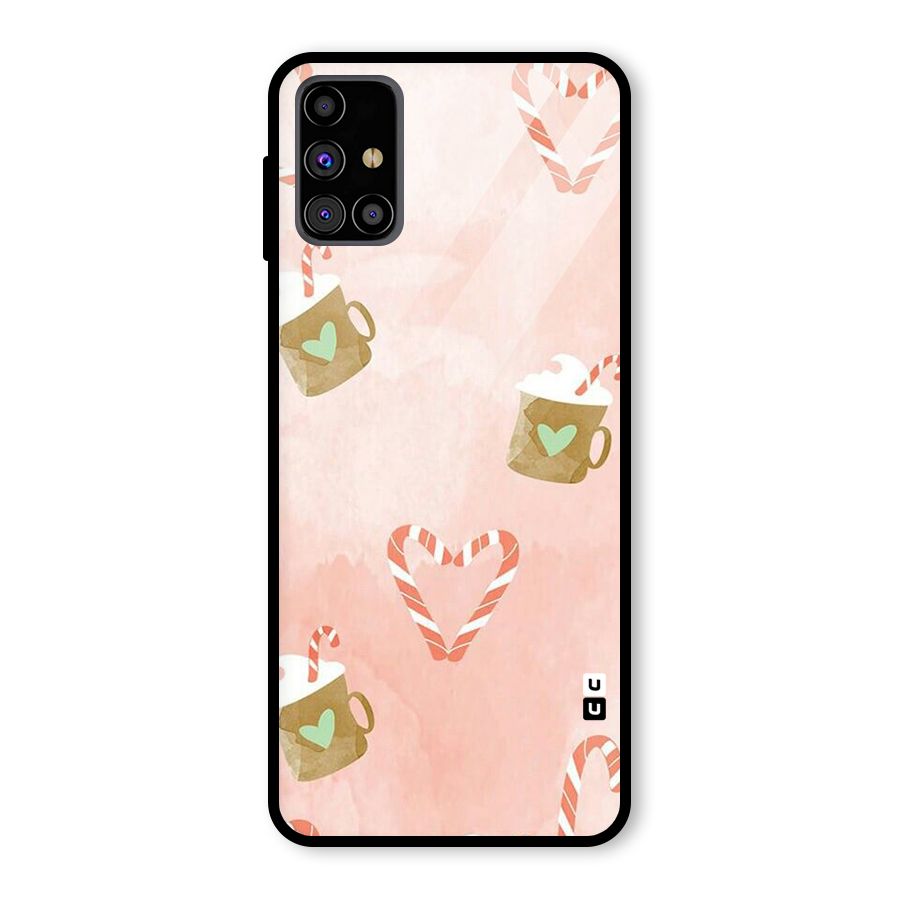 Coffee And Candies Glass Back Case for Galaxy M31s