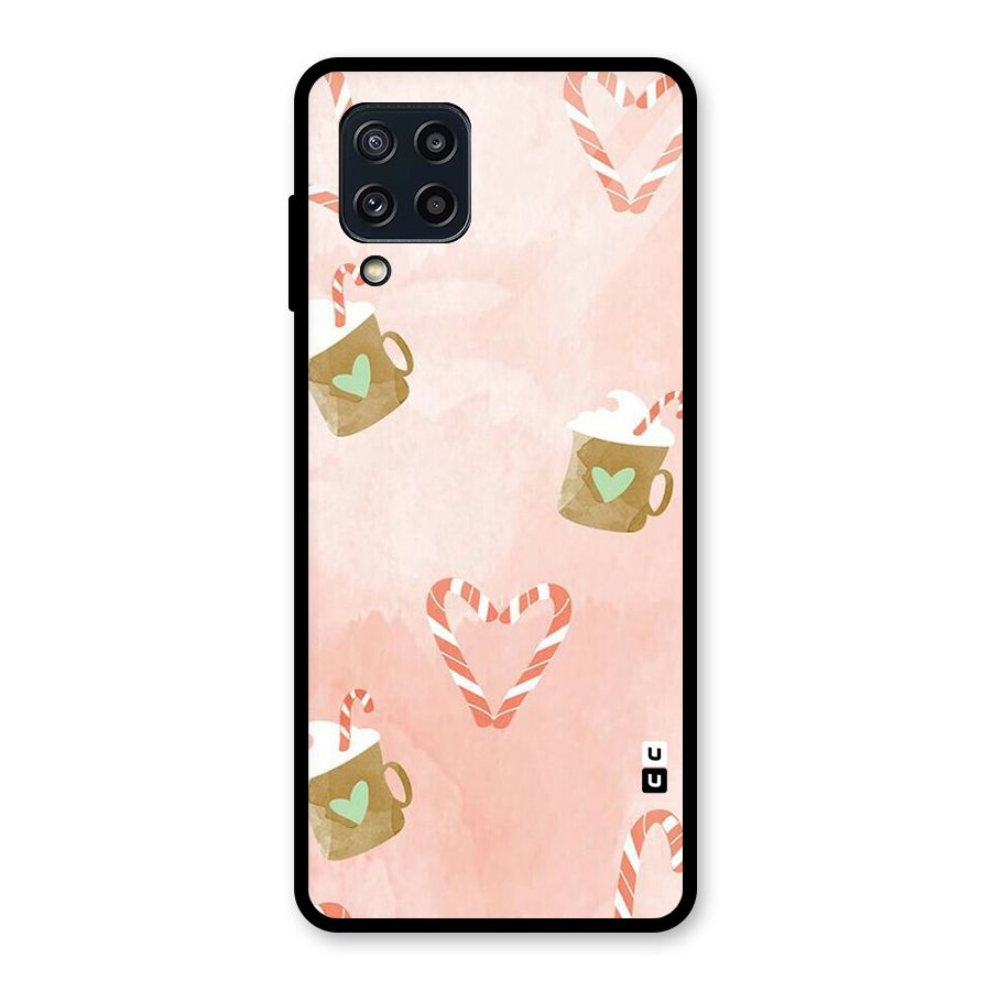 Coffee And Candies Glass Back Case for Galaxy M32