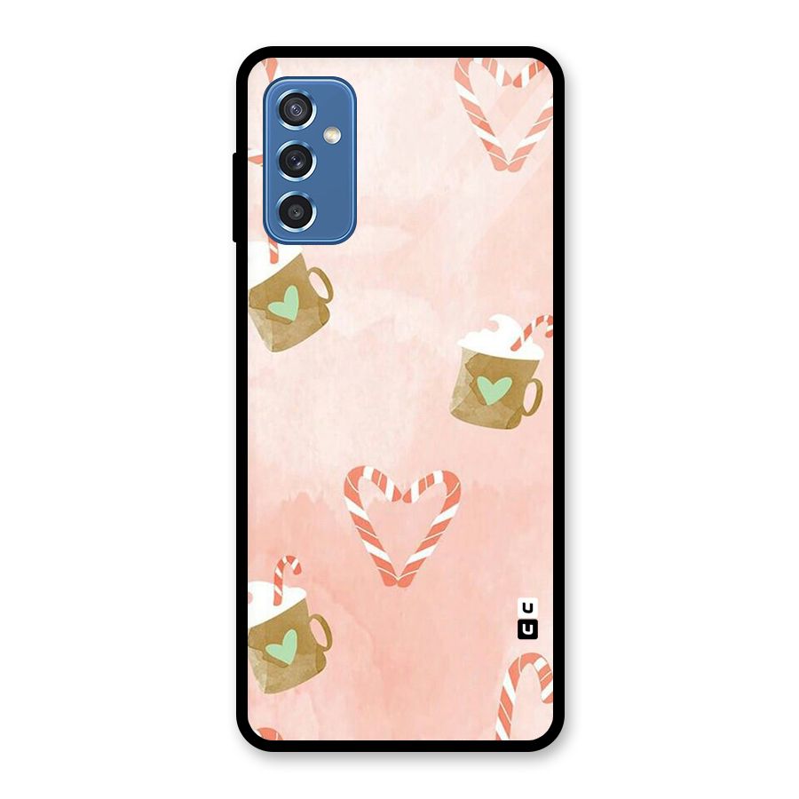 Coffee And Candies Glass Back Case for Galaxy M52 5G