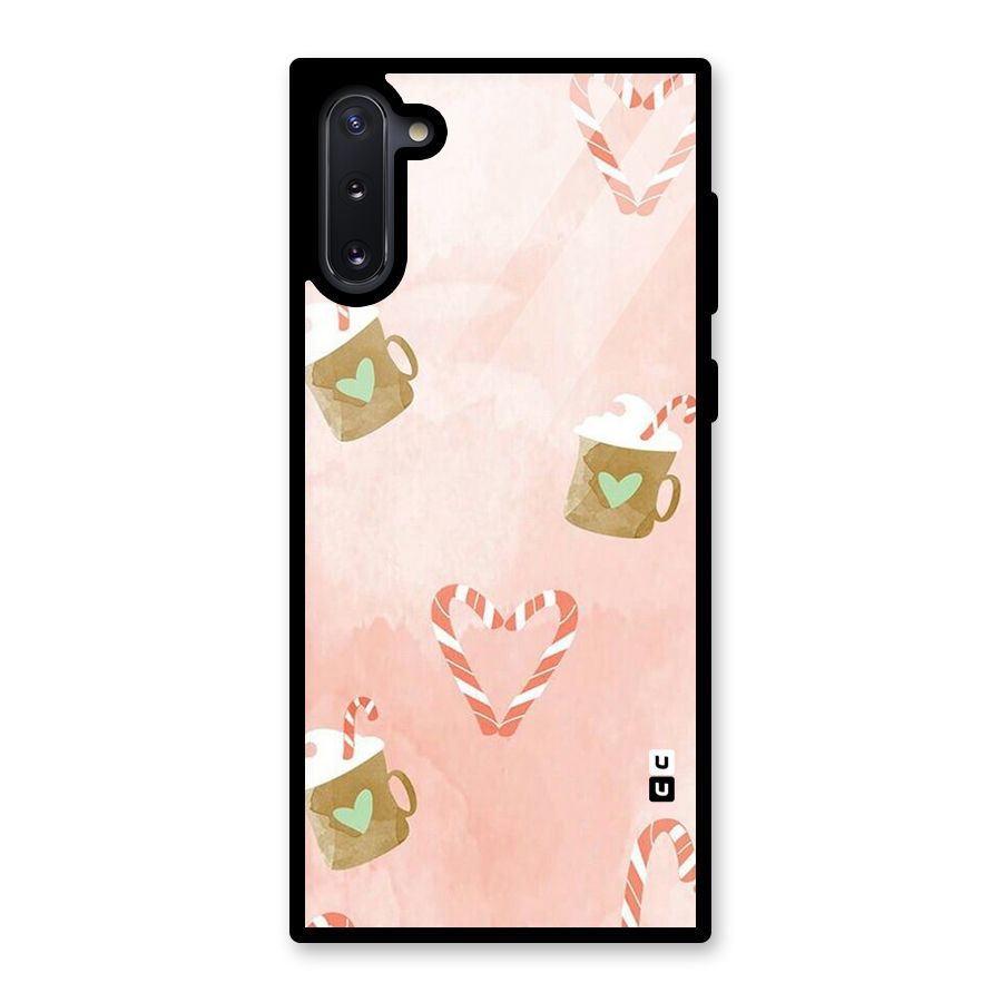 Coffee And Candies Glass Back Case for Galaxy Note 10