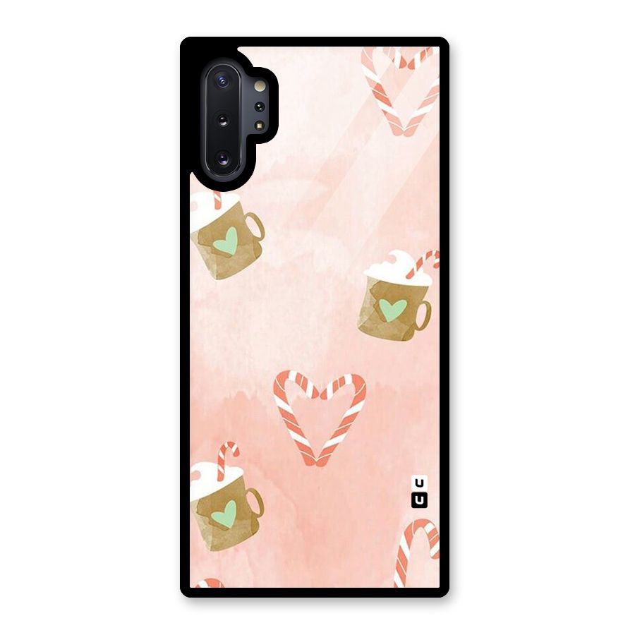 Coffee And Candies Glass Back Case for Galaxy Note 10 Plus
