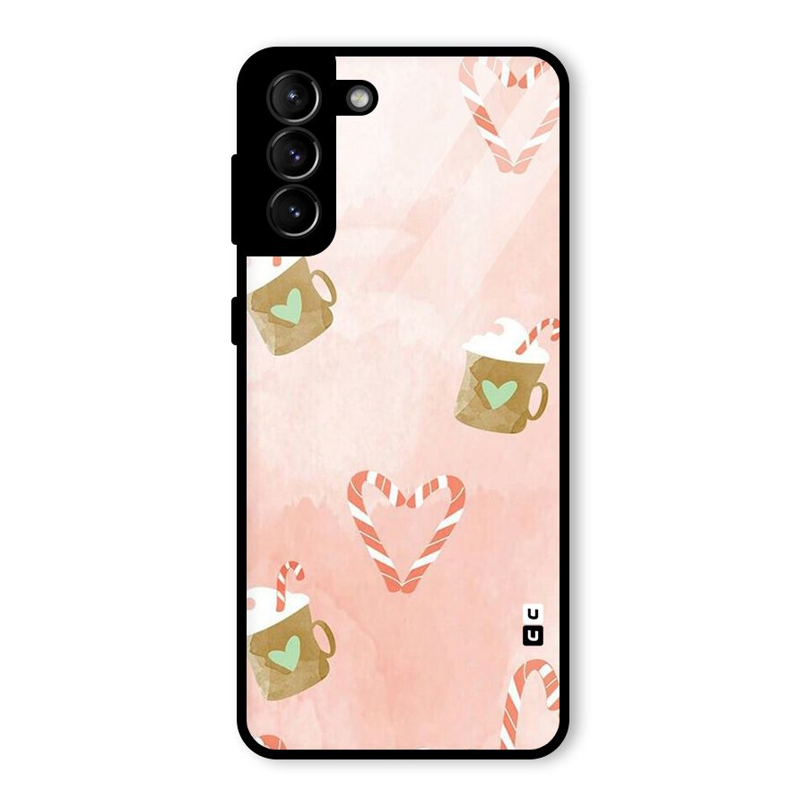 Coffee And Candies Glass Back Case for Galaxy S21 Plus