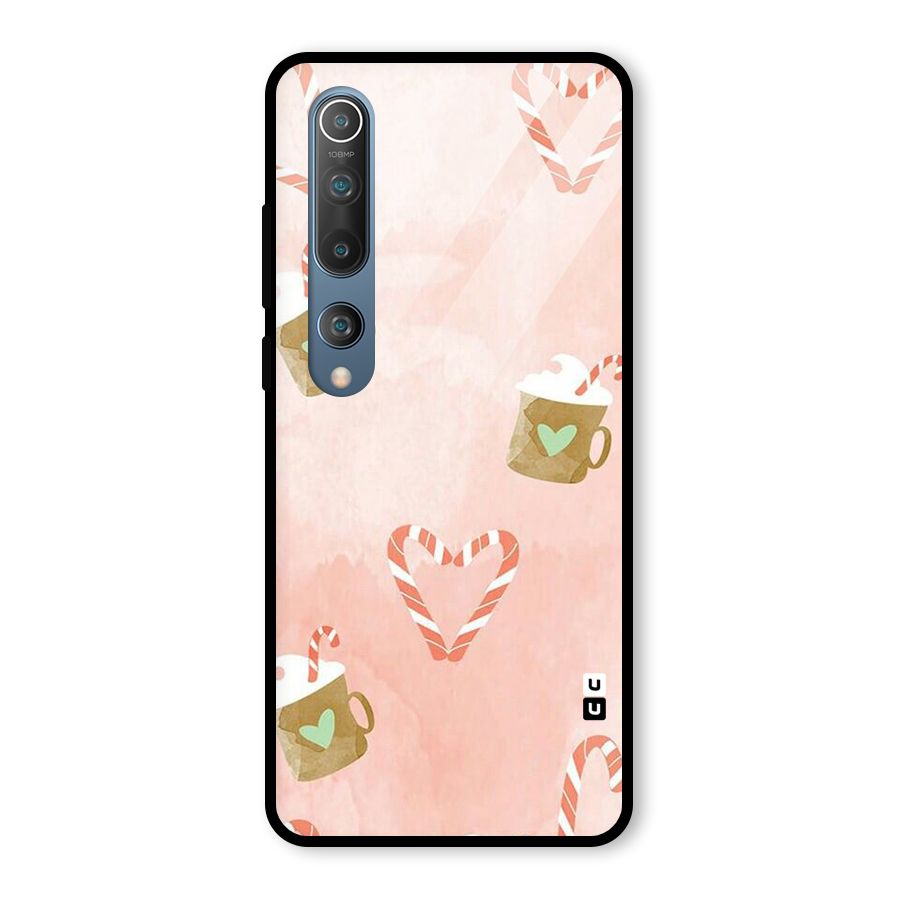 Coffee And Candies Glass Back Case for Mi 10